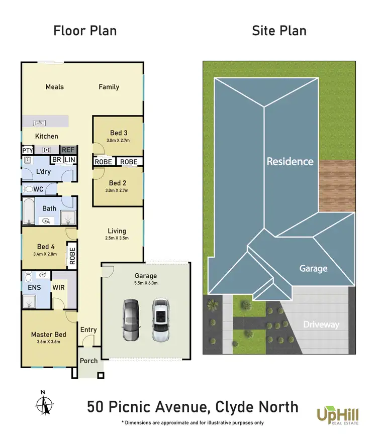Floorplan of Homely house listing, 50 Picnic Avenue, Clyde North VIC 3978