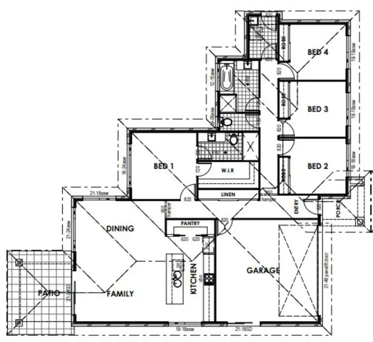 Floorplan of Homely house listing, Address available on request