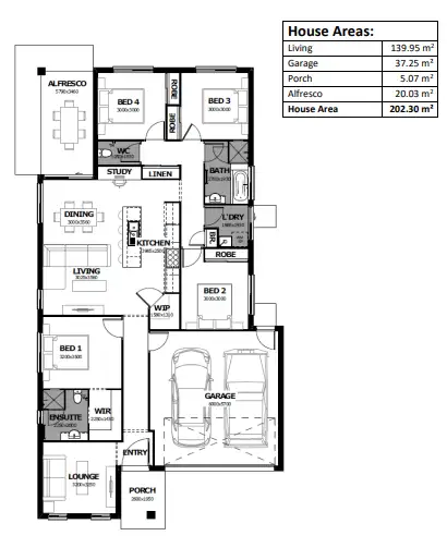 Floorplan of Homely house listing, Address available on request