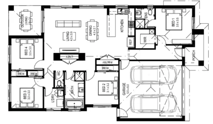Floorplan of Homely house listing, Address available on request