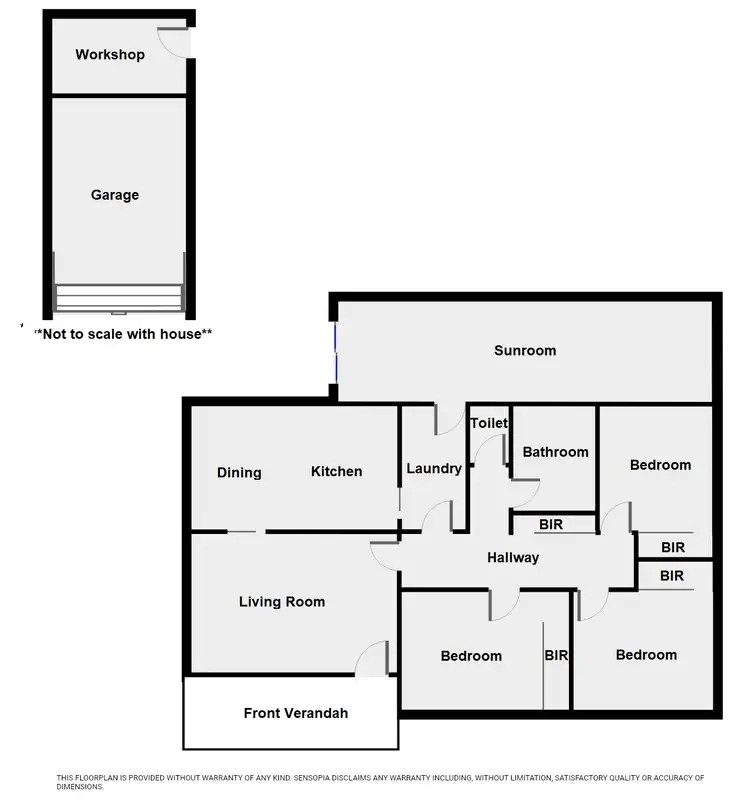 Floorplan of Homely house listing, 63 Lascelles Street, Hopetoun VIC 3396
