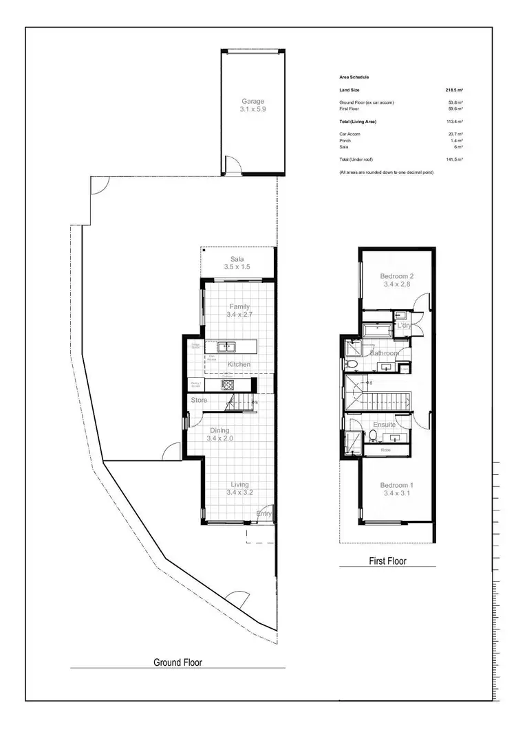 Floorplan of Homely townhouse listing, 16/96 Creekwood Avenue, Meridan Plains QLD 4551