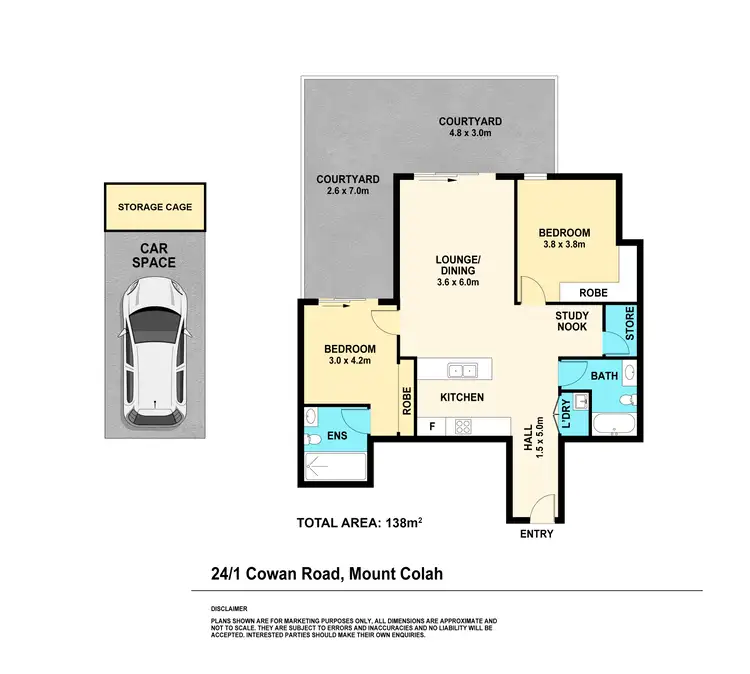 Floorplan of Homely apartment listing, 24/1 Cowan Road, Mount Colah NSW 2079