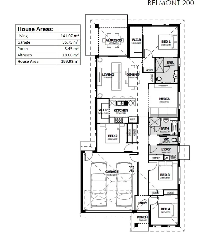 Floorplan of Homely house listing, Address available on request