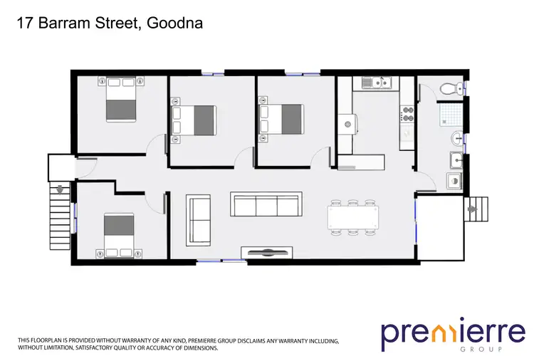 Floorplan of Homely house listing, 17 Barram Street, Goodna QLD 4300