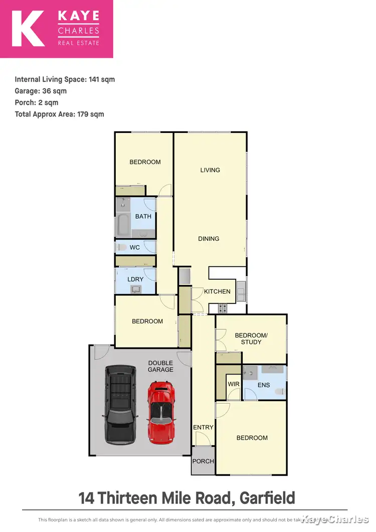 Floorplan of Homely house listing, 14 Thirteen Mile Road, Garfield VIC 3814