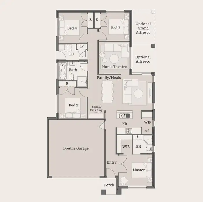 Floorplan of Homely house listing, Address available on request