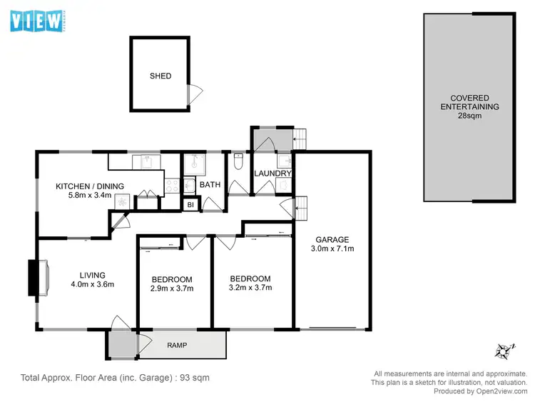 Floorplan of Homely house listing, 30 Barton Crescent, Bridgewater TAS 7030