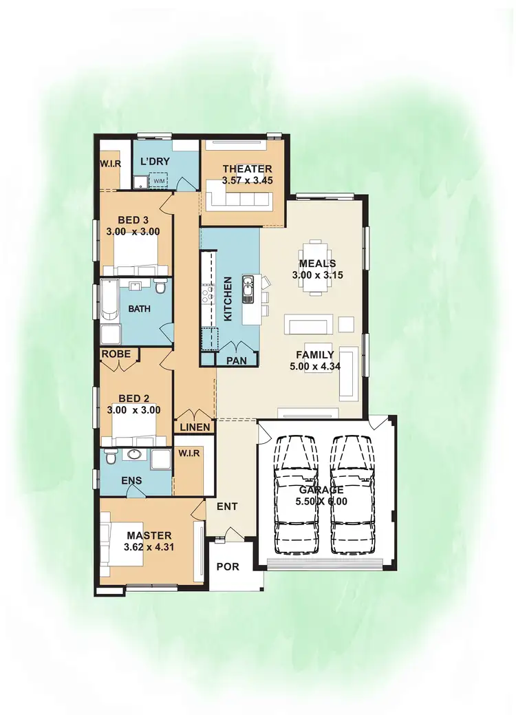 Floorplan of Homely house listing, 56 Showman Drive, Diggers Rest VIC 3427
