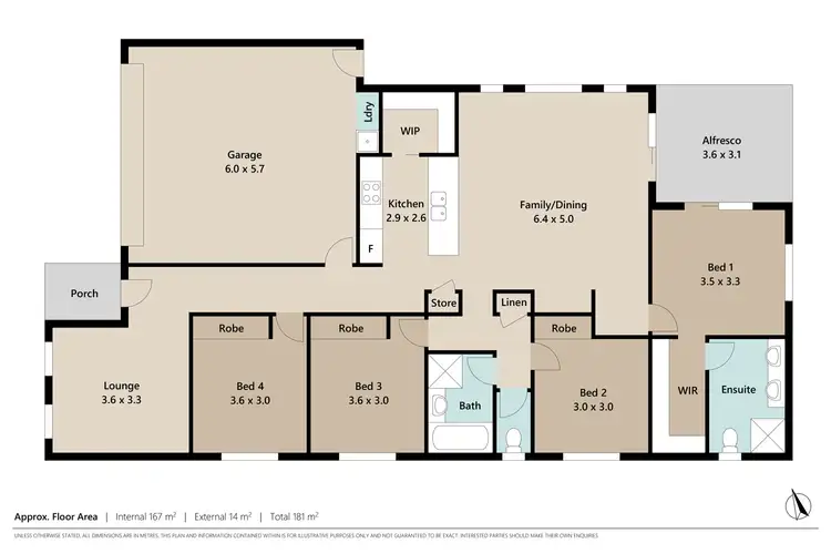 Floorplan of Homely house listing, 14 Wilson Circuit, Flagstone QLD 4280