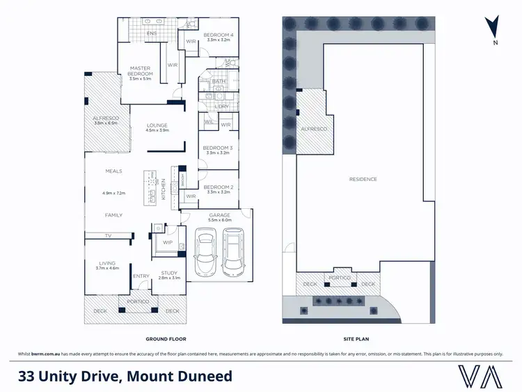 Floorplan of Homely house listing, 33 Unity Drive, Mount Duneed VIC 3217