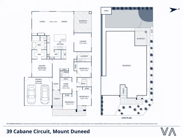 Floorplan of Homely house listing, 39 Cabane Circuit, Mount Duneed VIC 3217