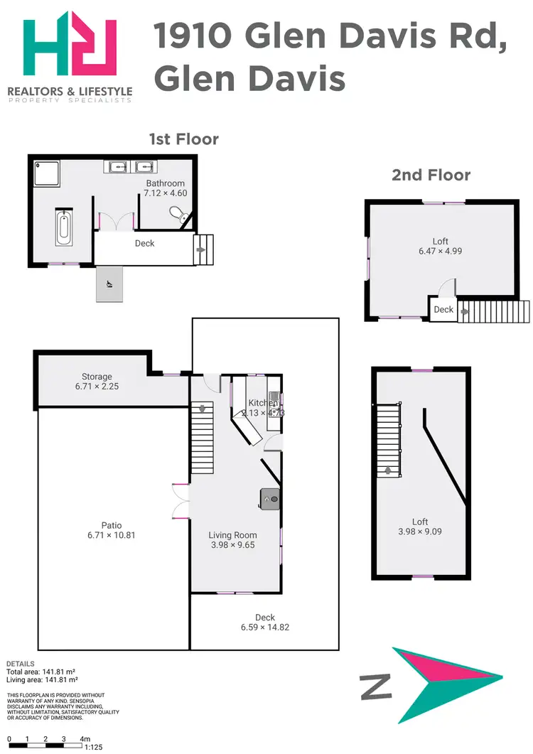 Floorplan of Homely rural property listing, 1910 Glen Davis Road, Capertee NSW 2846