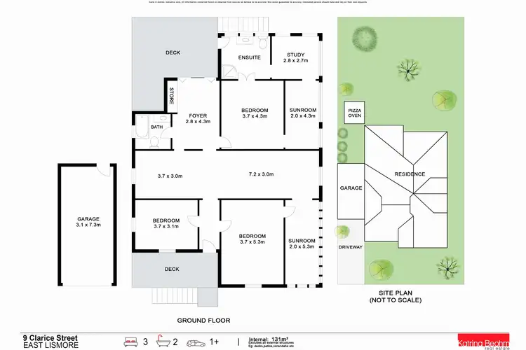 Floorplan of Homely house listing, 9 Clarice Street, East Lismore NSW 2480