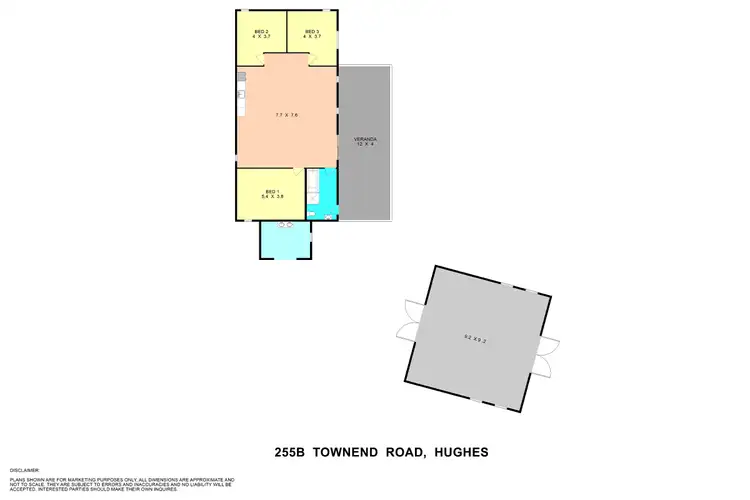 Floorplan of Homely house listing, 255B Townend, Hughes NT 822
