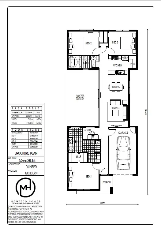 Floorplan of Homely house listing, Lot 197 Affogato Crescent, Mount Duneed VIC 3217
