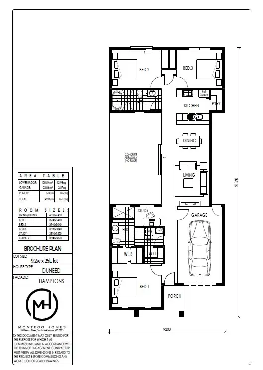 Floorplan of Homely house listing, Lot 196 Affogato Crescent, Mount Duneed VIC 3217