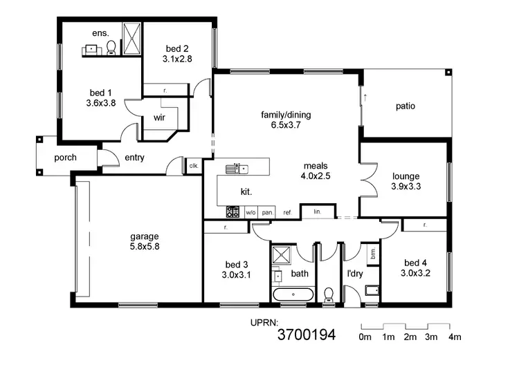 Floorplan of Homely house listing, Address available on request