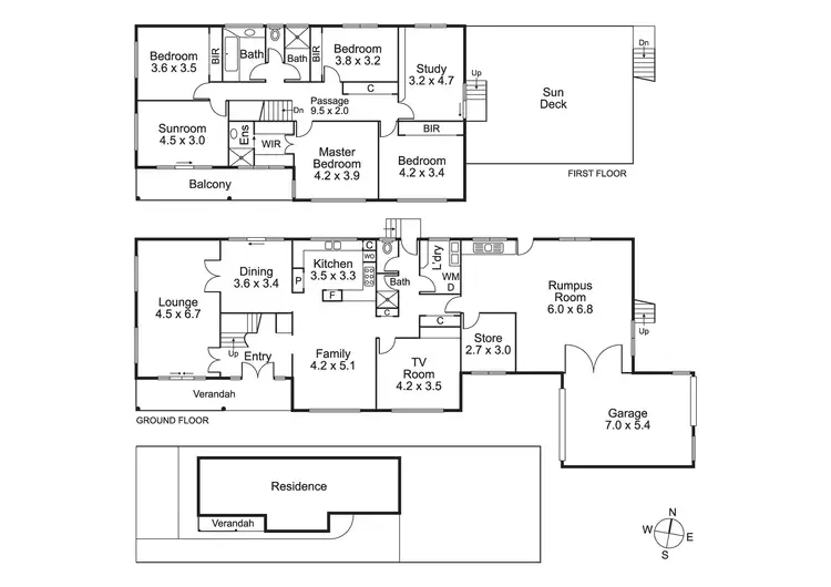 Floorplan of Homely house listing, 18 Woolart Street, Strathmore VIC 3041