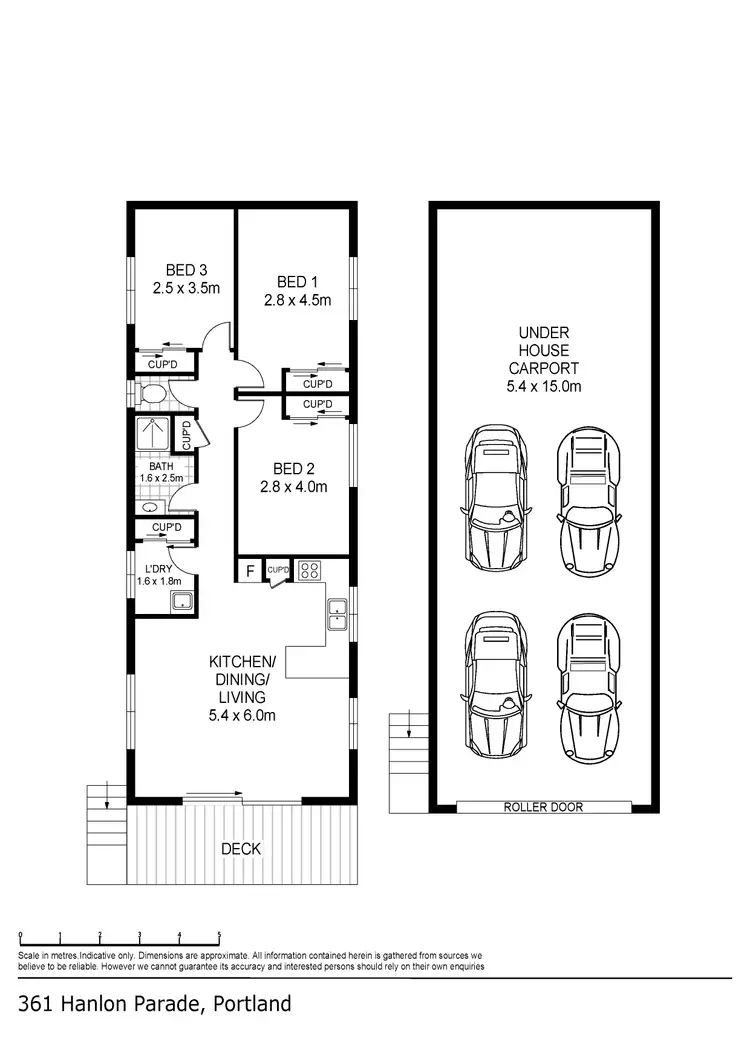 Floorplan of Homely house listing, 361 Hanlon Parade, Portland VIC 3305