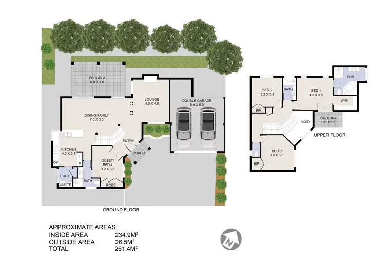 Floorplan of Homely house listing, 72B Glenelg Street, Mount Pleasant WA 6153