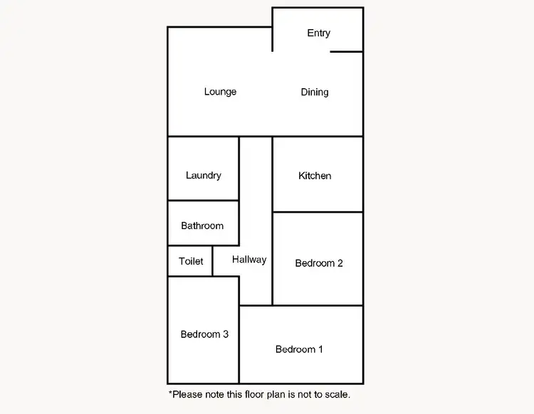 Floorplan of Homely house listing, 3A McDonald Street, Nhill VIC 3418