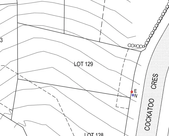 Floorplan of Homely land listing, 35 Cockatoo Crescent, Mullumbimby NSW 2482