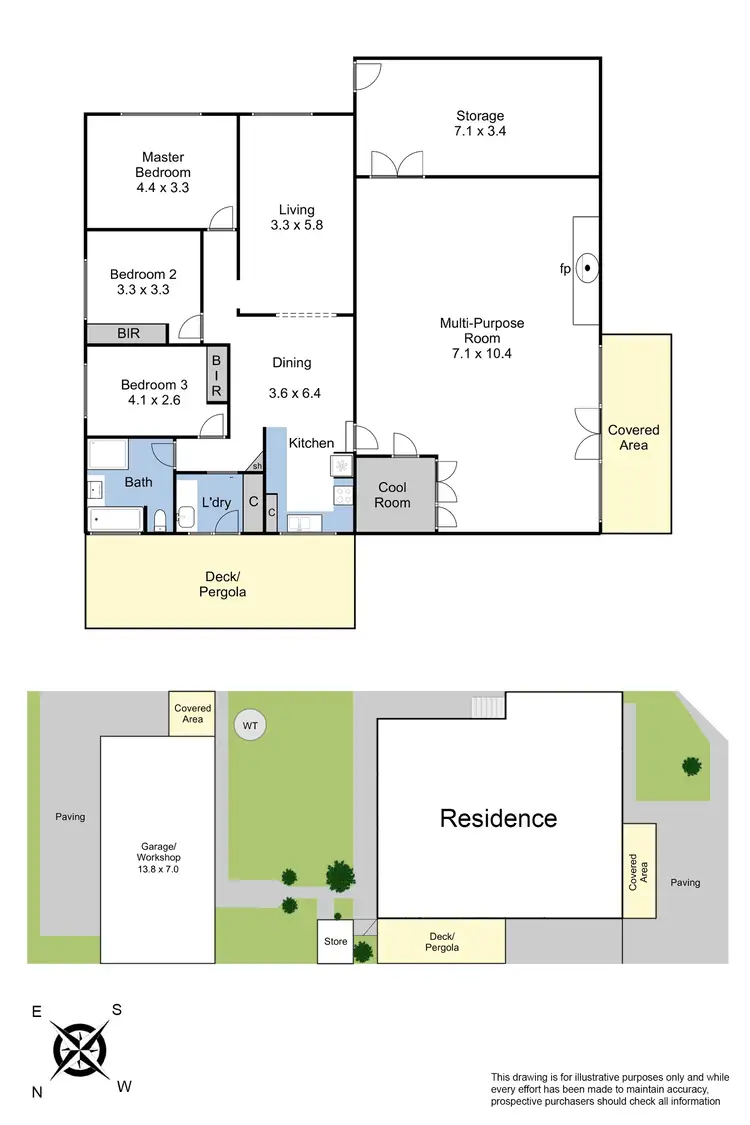 Floorplan of Homely house listing, 4 Louis Street, Doveton VIC 3177