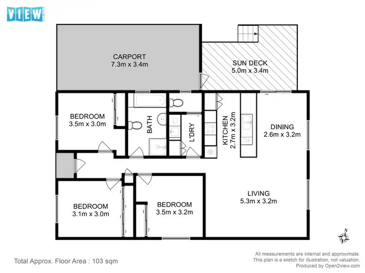 Floorplan of Homely unit listing, 4/18 Carnegie Street, Claremont TAS 7011