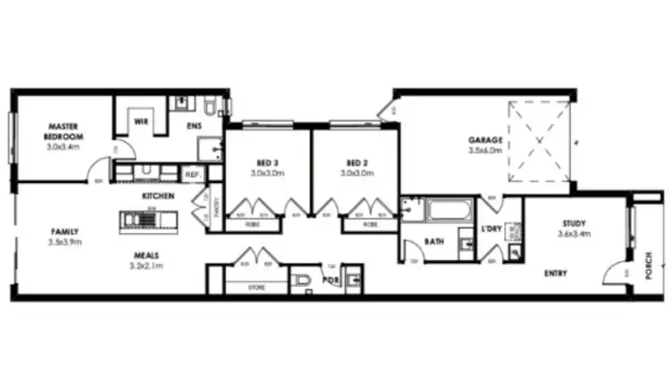 Floorplan of Homely house listing, Address available on request