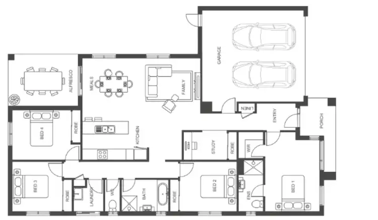 Floorplan of Homely house listing, Address available on request