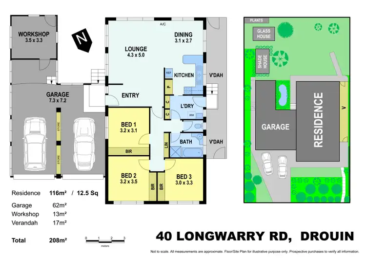 Floorplan of Homely house listing, 40 Longwarry Road, Drouin VIC 3818