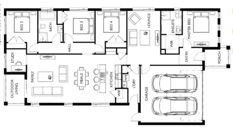 Floorplan of Homely house listing, Address available on request