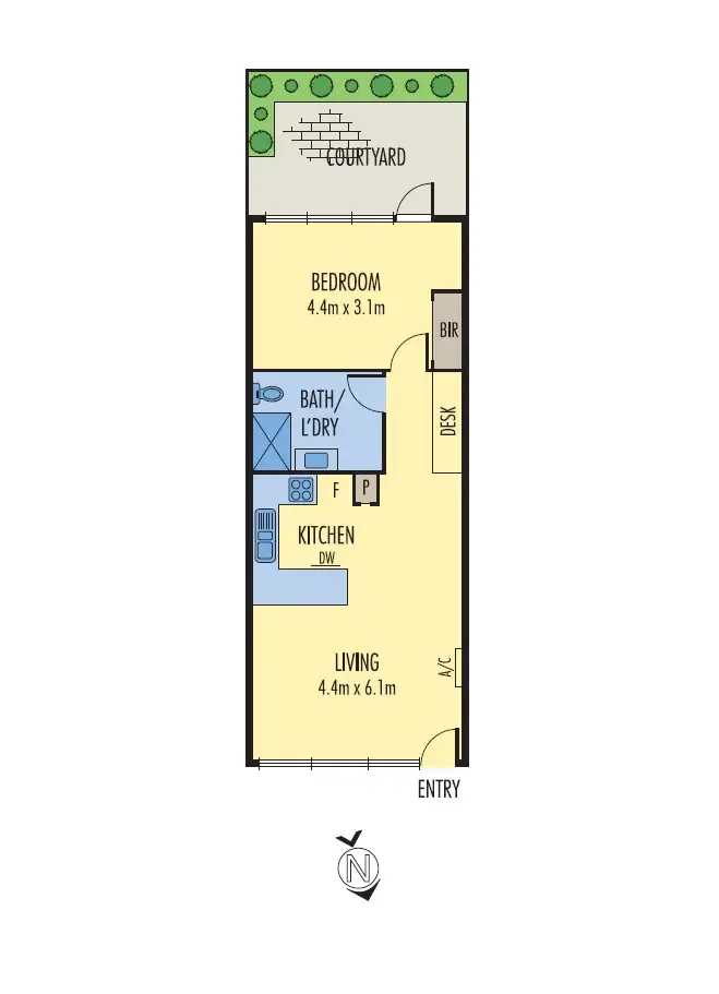 Floorplan of Homely villa listing, 8/39 Scott Grove, Glen Iris VIC 3146