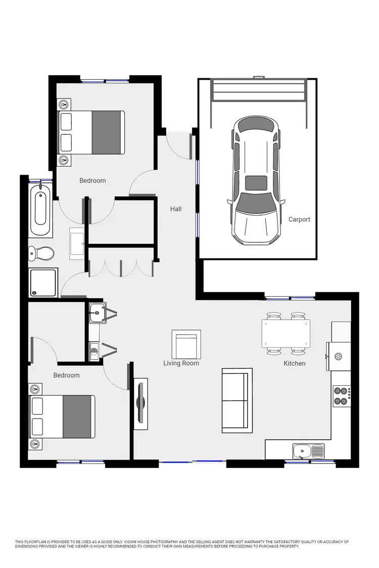 Floorplan of Homely house listing, 103 Hawthorn Grove, Mildura VIC 3500