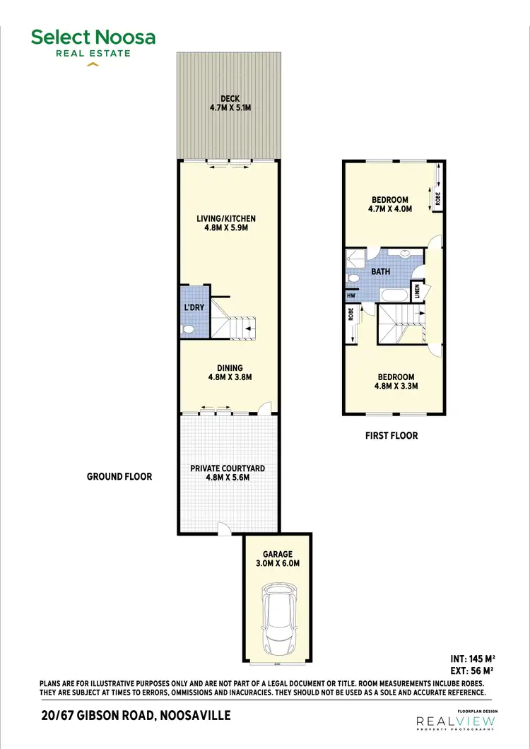 Floorplan of Homely unit listing, 20/67 Gibson Road, Noosaville QLD 4566