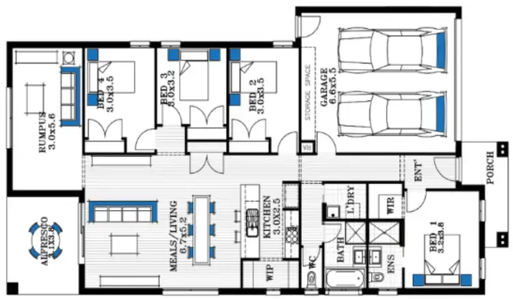 Floorplan of Homely house listing, Address available on request