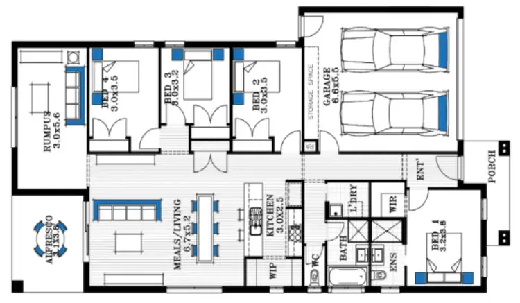 Floorplan of Homely house listing, Address available on request
