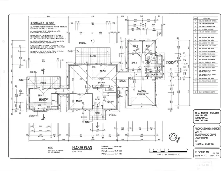 Floorplan of Homely rural property listing, 101 Silverwood Drive, Cooroibah QLD 4565