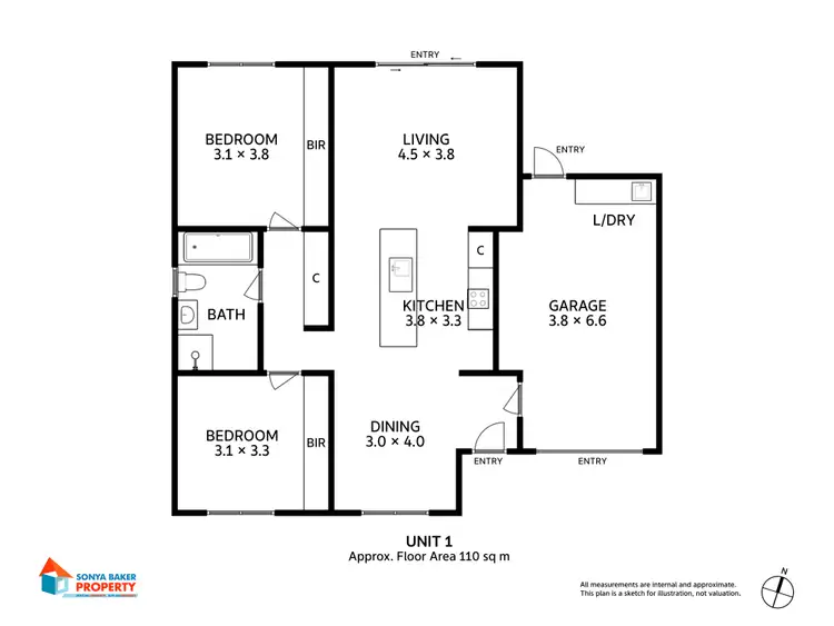 Floorplan of Homely unit listing, 20 Esplanade, Wynyard TAS 7325