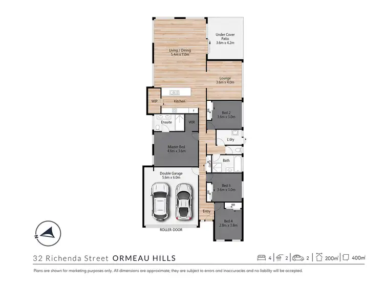 Floorplan of Homely house listing, 32 Richenda Street, Ormeau Hills QLD 4208