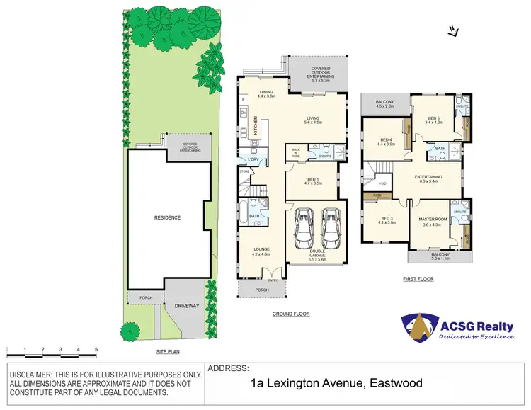 Floorplan of Homely house listing, 1A Lexington Avenue, Eastwood NSW 2122