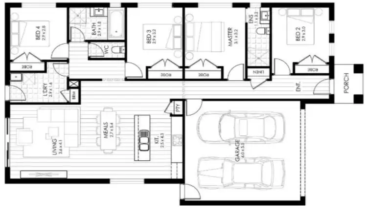 Floorplan of Homely house listing, Address available on request