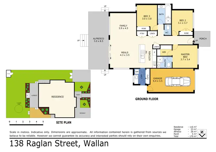 Floorplan of Homely house listing, 138 Raglan Street, Wallan VIC 3756