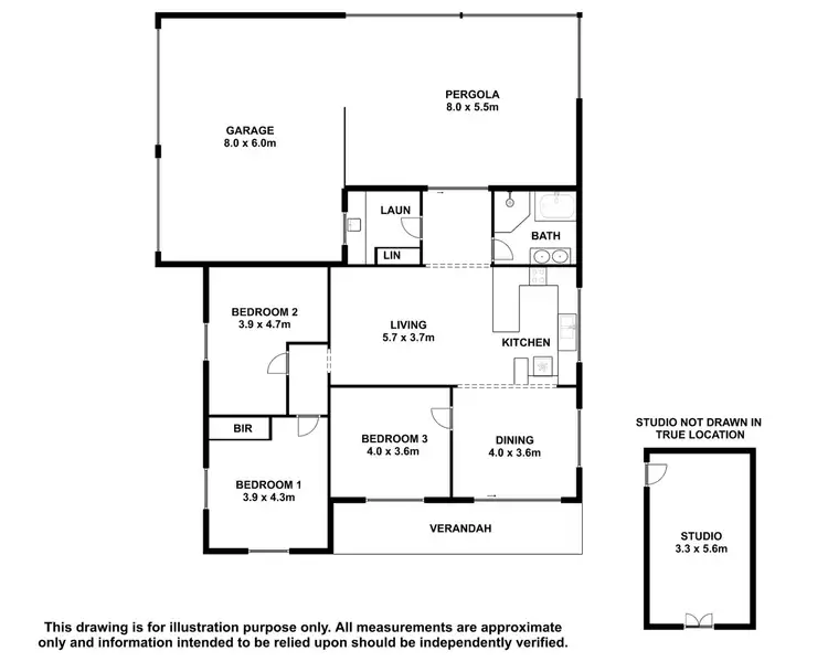 Floorplan of Homely house listing, 23394 Riddoch Highway, Port Macdonnell SA 5291
