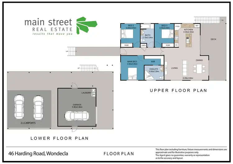 Floorplan of Homely rural property listing, 46 Harding Road, Wondecla QLD 4887