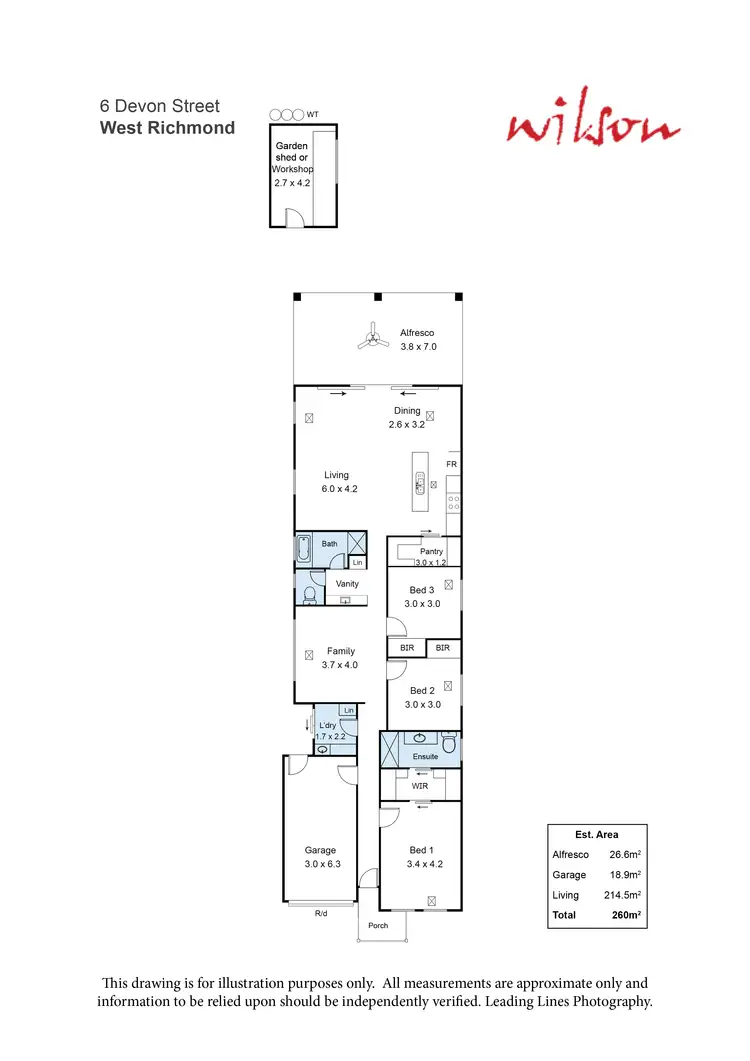 Floorplan of Homely house listing, 6 Devon Street, West Richmond SA 5033