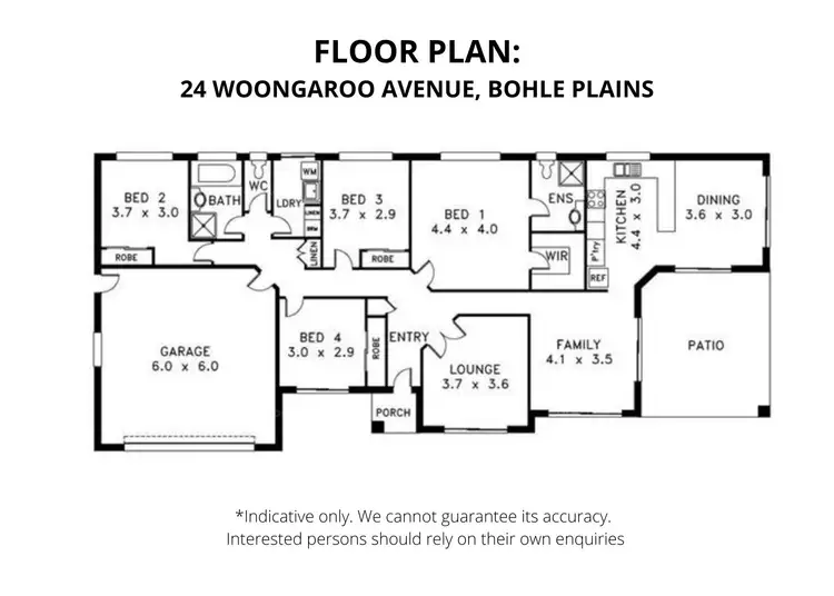 Floorplan of Homely house listing, 24 Woongaroo Avenue, Bohle Plains QLD 4817