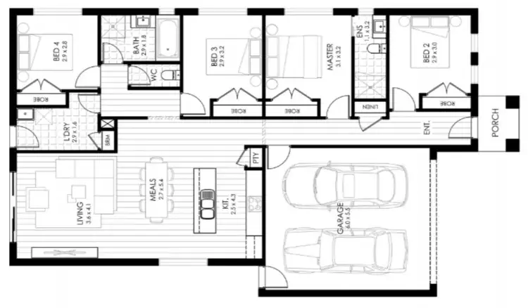 Floorplan of Homely house listing, Address available on request