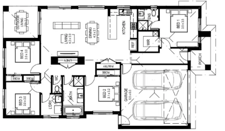 Floorplan of Homely house listing, Address available on request